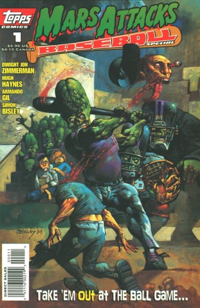 Mars Attacks Baseball Special (1996) 1