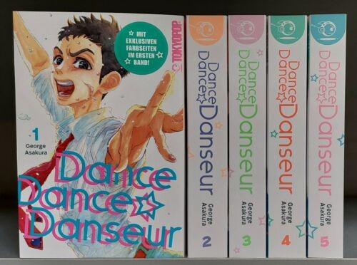 Dance Dance Danseur (2in1) (Tokyopop, Tb.) Nr. 1-5 zus. (neu)