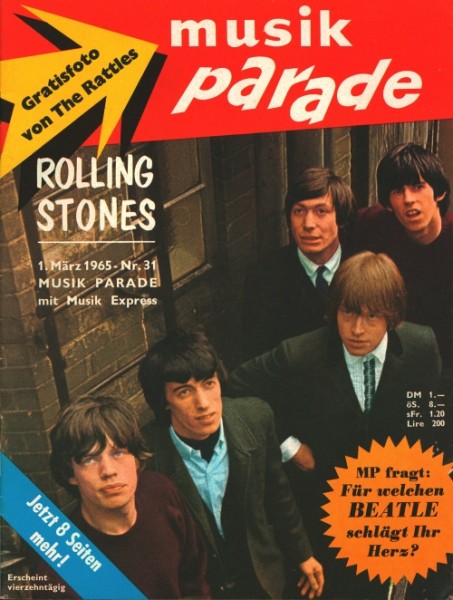 Musik Parade Jahrgang 1962-1965 Nr. 1-52