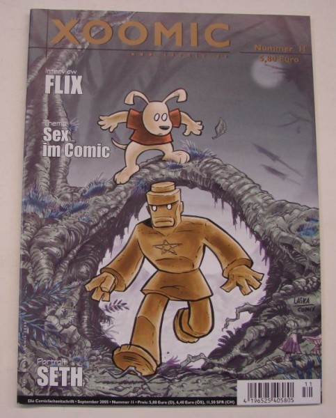 Xoomic (Kemter, Zeitschrift, GbÜ.) Nr. 0,1-11 kpl. (Z1-2)