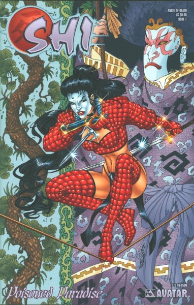 Shi: Poisoned Paradise (2002) Angel of Death Variant Cover 1
