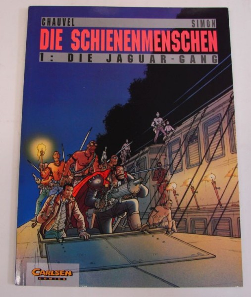 Schienenmenschen (Carlsen, Br.) Nr. 1-4 kpl. (Z1-2)