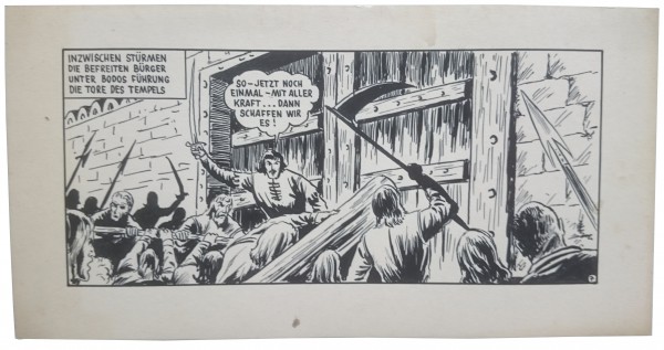 Originalzeichnung (1418) Hansrudi Wäscher - Sigurd