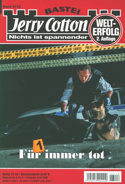 Jerry Cotton 2. Auflage 3118