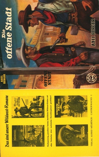 Berger, Axel Leihbuch SU Offene Stadt (Mülbüsch) nur Schutzumschlag