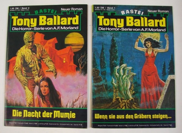 Tony Ballard (Bastei) Nr. 1-200 kpl. (Z1)