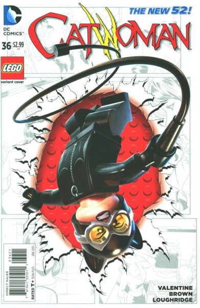 Catwoman (2011) LEGO Variant Cover 36