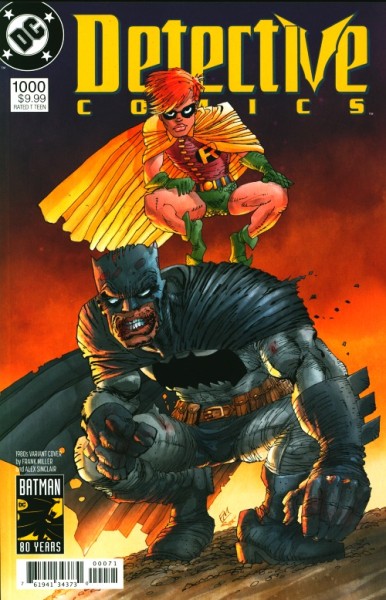 Detective Comics (2016) 1980s Variant Cover 1000