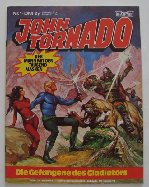 John Tornado (Bastei, GbÜ.) Nr. 1-20 kpl. (Z0-2)