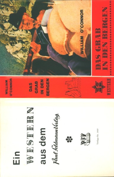 O'Connor, Harry Leihbuch SU Grab in den Bergen (Feldmann) nur Schutzumschlag