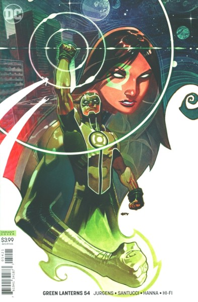 Green Lanterns (2016) Chris Stevens Variant Cover 54