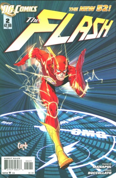 Flash (2011) Greg Capullo Variant Cover 2