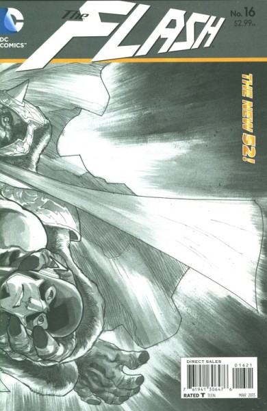 Flash (2011) 1:25 Variant Cover 16