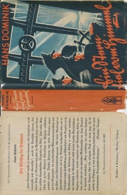 Dominik, Hans Leihbuch VK SU Ein Stern fiel vom Himmel (Koehler) Vorkrieg nur Schutzumschlag