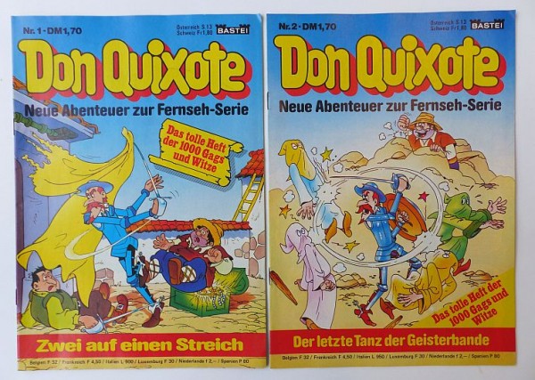 Don Quixote (Bastei, Gb.) Nr. 1-14 kpl. (Z1-2)