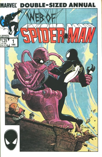 Web of Spider-Man (1985) Annual 1-3