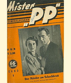 Mister "PP" Kriminalroman (Helm, Österreich) Nr. 1-9