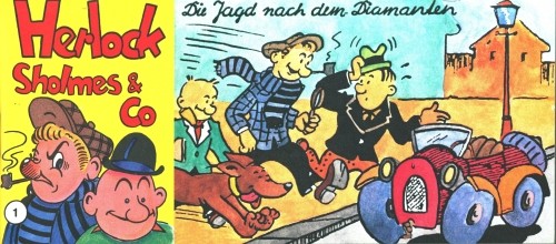 Herlock Sholmes & Co (Comic Club, picc.) Nr. 1-16