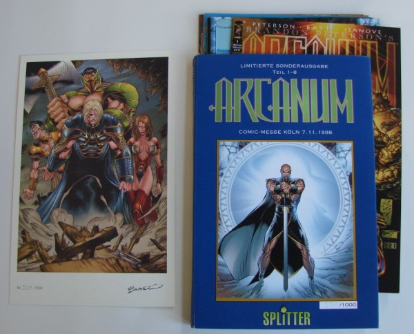 Arcanum (Splitter, Gb.) Limitierte Sonderausgabe Nr. 1-8