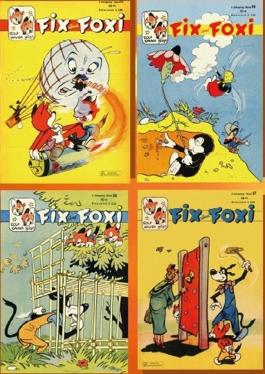 Fix und Foxi im 4er Set (Nr. 55-58)