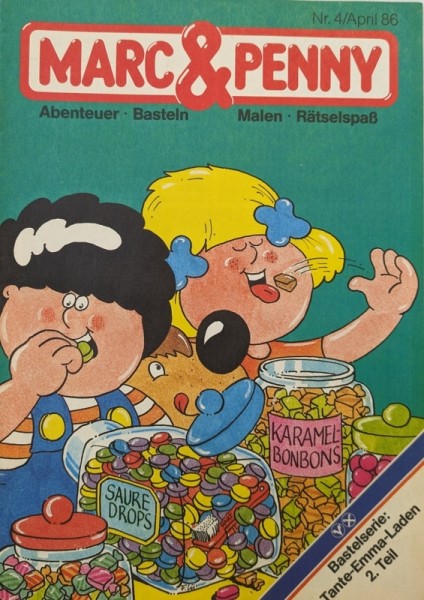 Marc & Penny (Deutscher Genossenschafts Verlag, Gb.) Jahrgang 1986 Nr. 1-12