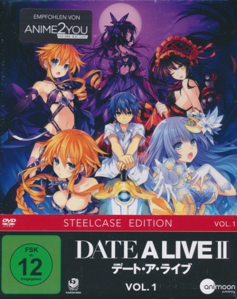 Date A Live II Vol. 1 (Steelcase Edition) DVD