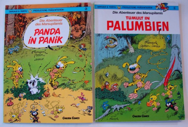 Abenteuer des Marsupilamis (Carlsen, Br.) 1. Auflage Nr. 1-11 kpl. (Z1)