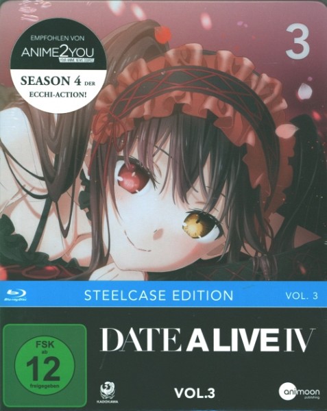 Date A Live IV Vol. 3 (Steelcase Edition) Blu-ray