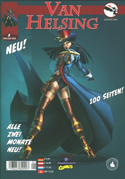 Van Helsing Comic Magazin 01 Cover B