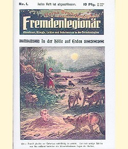 Heinz Brandt (Romanheftreprints, Vorkrieg) der Fremdenlegionär Nr. 1-85 (neu)