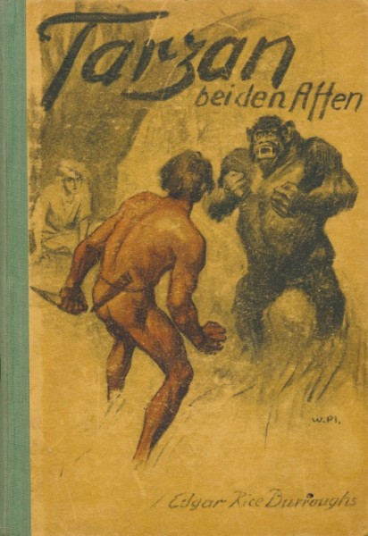Tarzan LB VK Tarzan bei den Affen höhere Auflage (Dieck) Leihbuch Vorkrieg