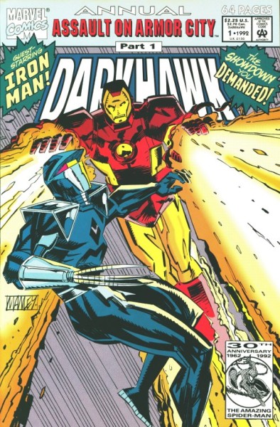 Darkhawk Annual 1,2
