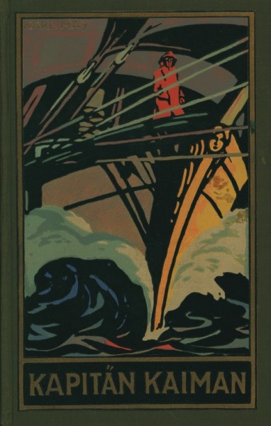 Karl May's gesammelte Werke (Radebeul 1915-1945) Nr.19 Kapitän Kaiman (101.-200. Tsd.) Leinen