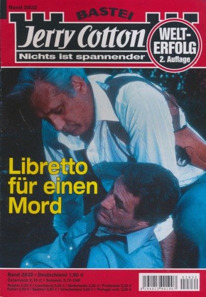Jerry Cotton 2. Auflage 2832