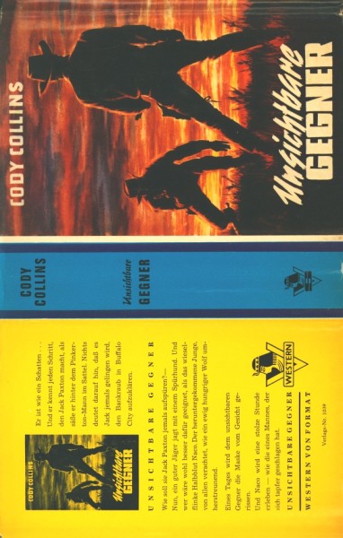 Collins, Cody Leihbuch SU Unsichtbare Gegner (Saba) nur Schutzumschlag