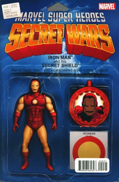 Secret Wars (2015) Action Figure Variant Cover 9
