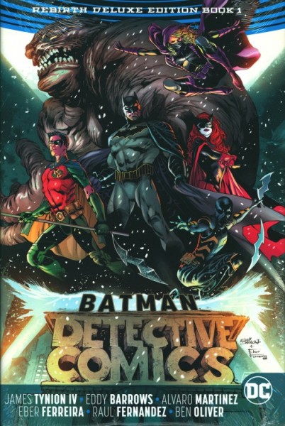Detective Comics (2016) Rebirth Deluxe Edition Book 1 HC