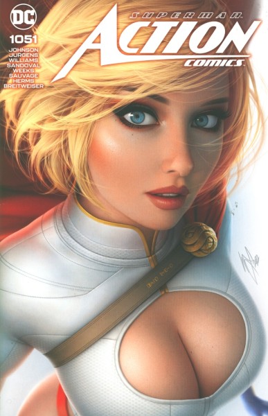 Action Comics (2016) Warren Louw Variant Cover 1051