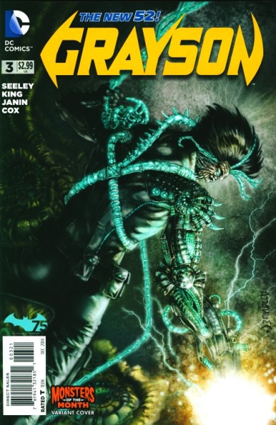 Grayson (2014) Monsters Variant Cover 3