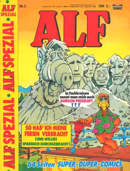 Alf (Bastei, GbÜ.) Foto-Comic Nr. 2-4