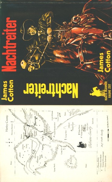 Cotton, James Leihbuch SU Nachtreiter (Ernst u. Evertz) nur Schutzumschlag