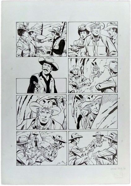 Originalzeichnung (1825) Lasso 528 Seite 19 ÜF