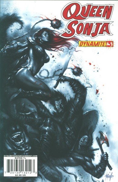 Queen Sonja (2009) Lucio Parrillo Cover 3