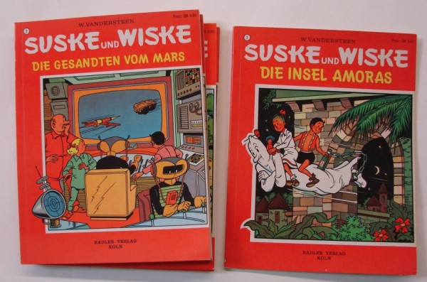 Suske und Wiske (Rädler, Br.) Nr. 1-14 kpl. (Z2-3)