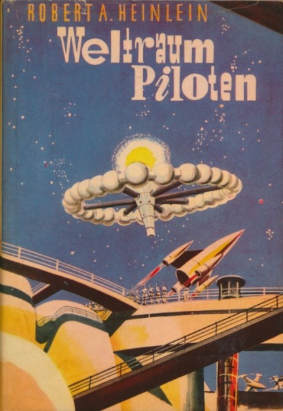 Heinlein, Robert A. Leihbuch Weltraumpiloten (Weiss)