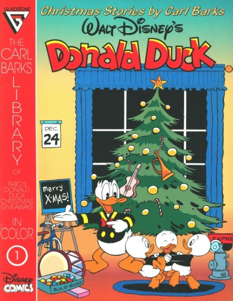 Carl Barks Library of Walt Disney`s Donald Duck Christmas Stories in Color SC