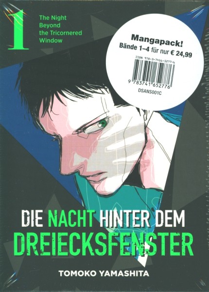 Die Nacht hinter dem Dreiecksfenster Manga Pack 1 (Band 1-4)