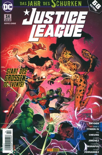 Justice League (Panini, Gb., 2019) Nr. 14,30