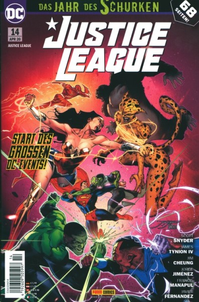 Justice League (Panini, Gb., 2019) Nr. 14,30