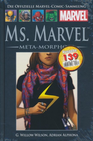Offizielle Marvel-Comic-Sammlung 139: Ms. Marvel: Meta-Morphose (95)